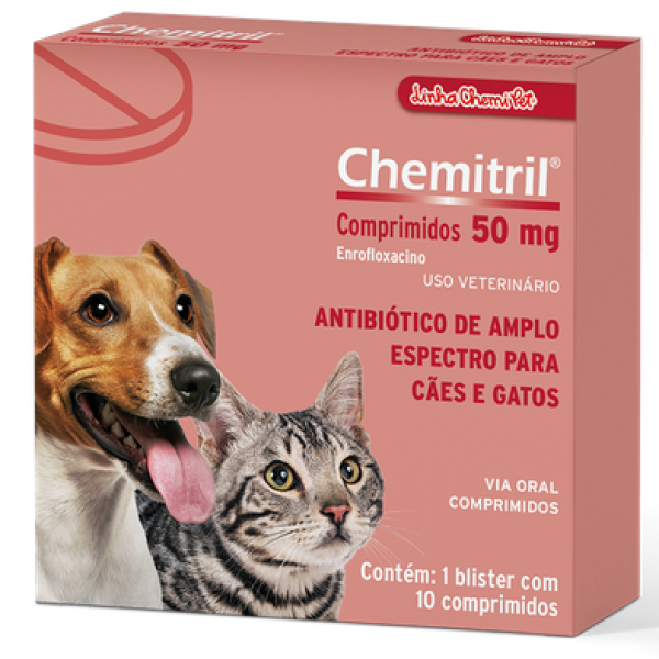 Antibiótico Chemitril Comprimidos 50mg