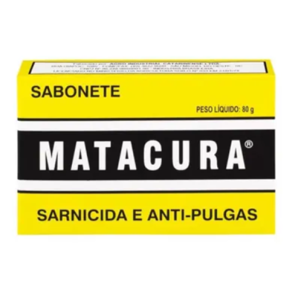 Sabonete Matacura Sarnicida e Antipulga 80g