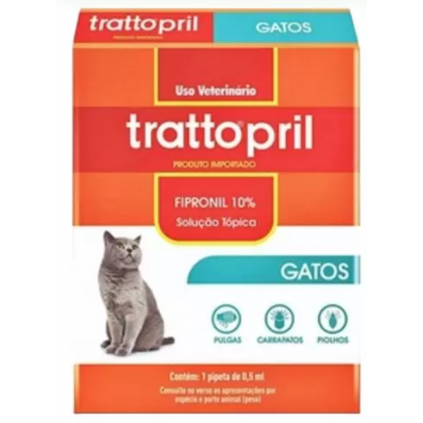 Trattopril gatos 0,5 ml