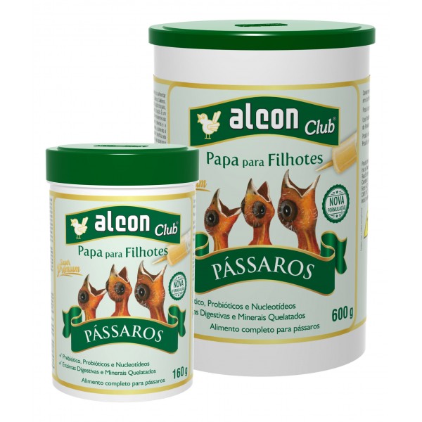 Alcon Club Papa para Filhotes Pássaros 160g