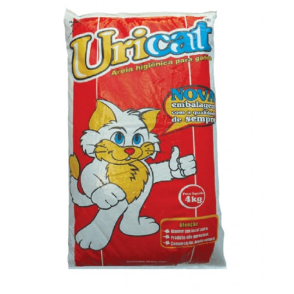 Areia Sanitária Uricat - 4 Kg