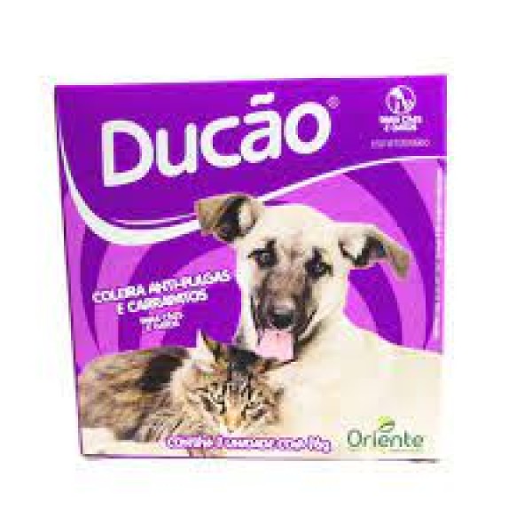 Coleira Ducão Anti Pulgas E Carrapatos Para Caes E Gatos